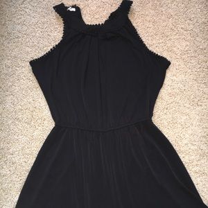 Black Halter Top Romper
